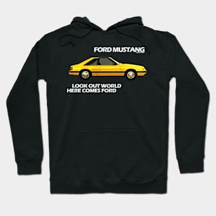 FORD MUSTANG - 80s AD Hoodie